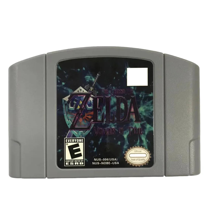 ZELDA Series Ocarina Of Time - N64 USA Version
