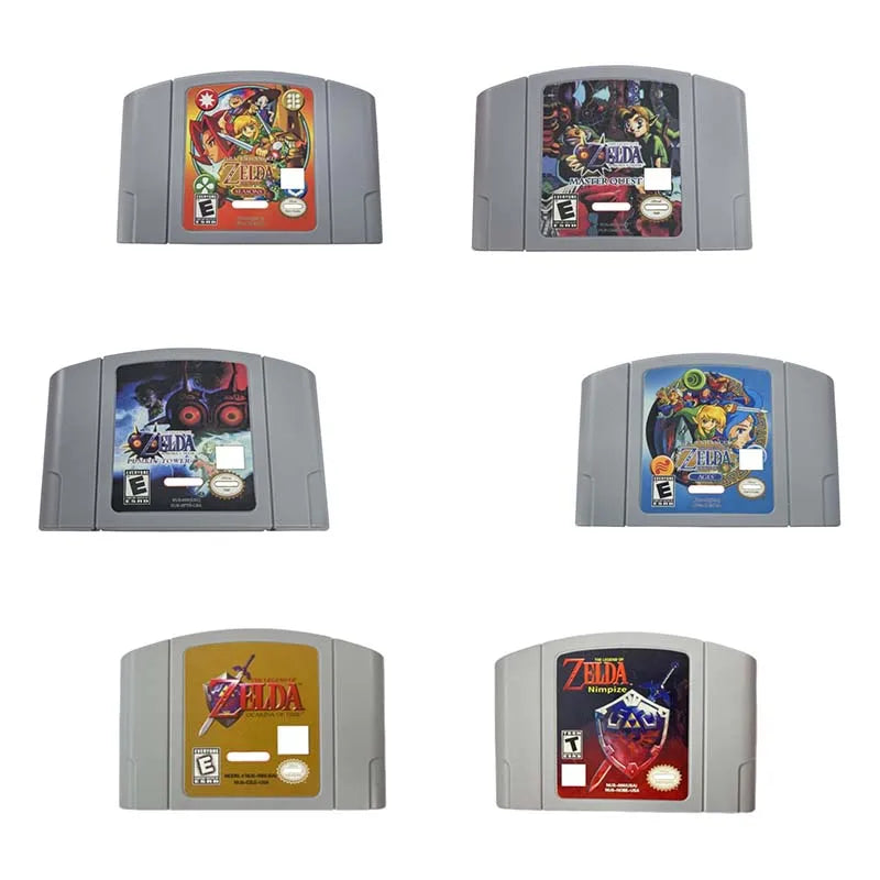 ZELDA Series Ocarina Of Time - N64 USA Version