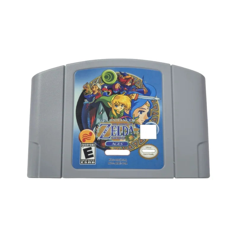 ZELDA Series Ocarina Of Time - N64 USA Version