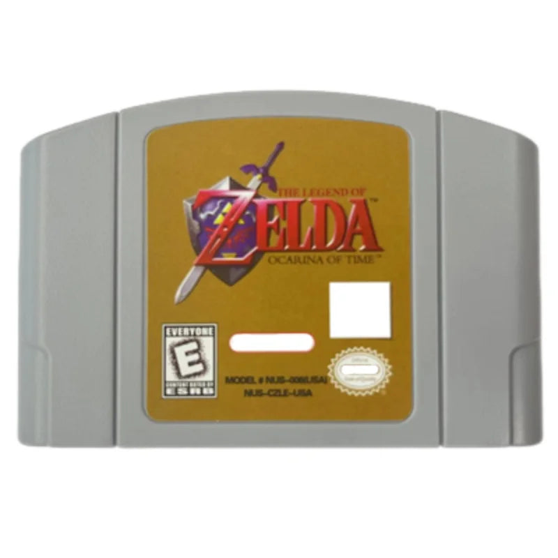 ZELDA Series Ocarina Of Time - N64 USA Version