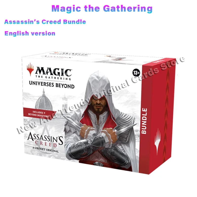 Magic The Gathering Assassin’s Creed Bundle, Beyond Booster Box, Collector Booster Box, Starter Kit TCG Card Game Gift Collectible