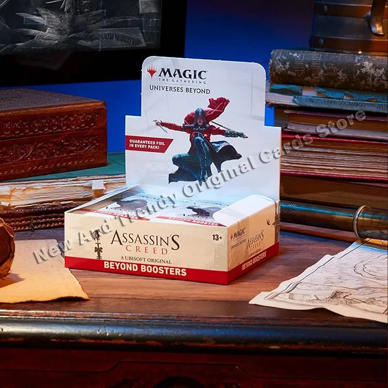 Magic The Gathering Assassin’s Creed Bundle, Beyond Booster Box, Collector Booster Box, Starter Kit TCG Card Game Gift Collectible