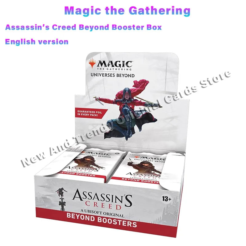 Magic The Gathering Assassin’s Creed Bundle, Beyond Booster Box, Collector Booster Box, Starter Kit TCG Card Game Gift Collectible