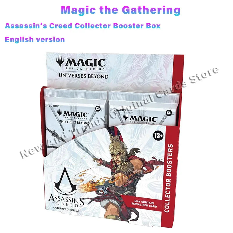 Magic The Gathering Assassin’s Creed Bundle, Beyond Booster Box, Collector Booster Box, Starter Kit TCG Card Game Gift Collectible