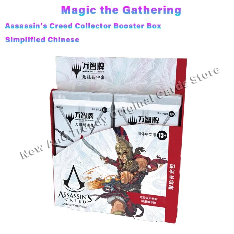 Magic The Gathering Assassin’s Creed Bundle, Beyond Booster Box, Collector Booster Box, Starter Kit TCG Card Game Gift Collectible
